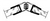 Magnetdichtung für Fünfeckduschen inkl Magnetstreifen 2x67°=135° (2-er Set), Art.Nr. 6052/6062