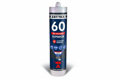 Zettex MS 60 MS-Polymerkleber – universal für Dusche und Bad
