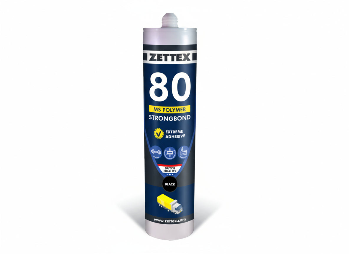 Zettex MS 80 Strongbond – Der extrem starke Klebedichtstoff für Industrie, Handwerk und Heimwerker