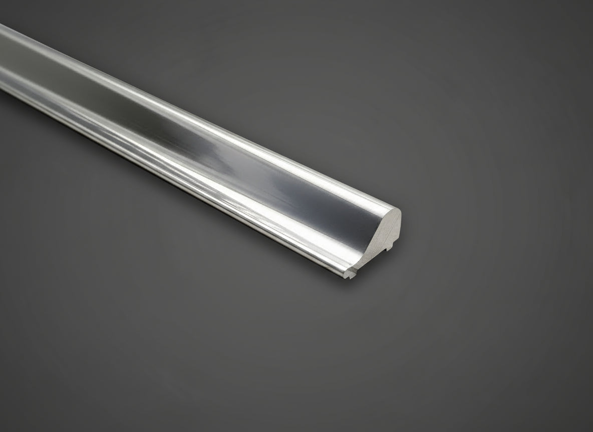 Schwallprofil aus Metall – 15 x 9 mm für optimale Bodenabdichtung