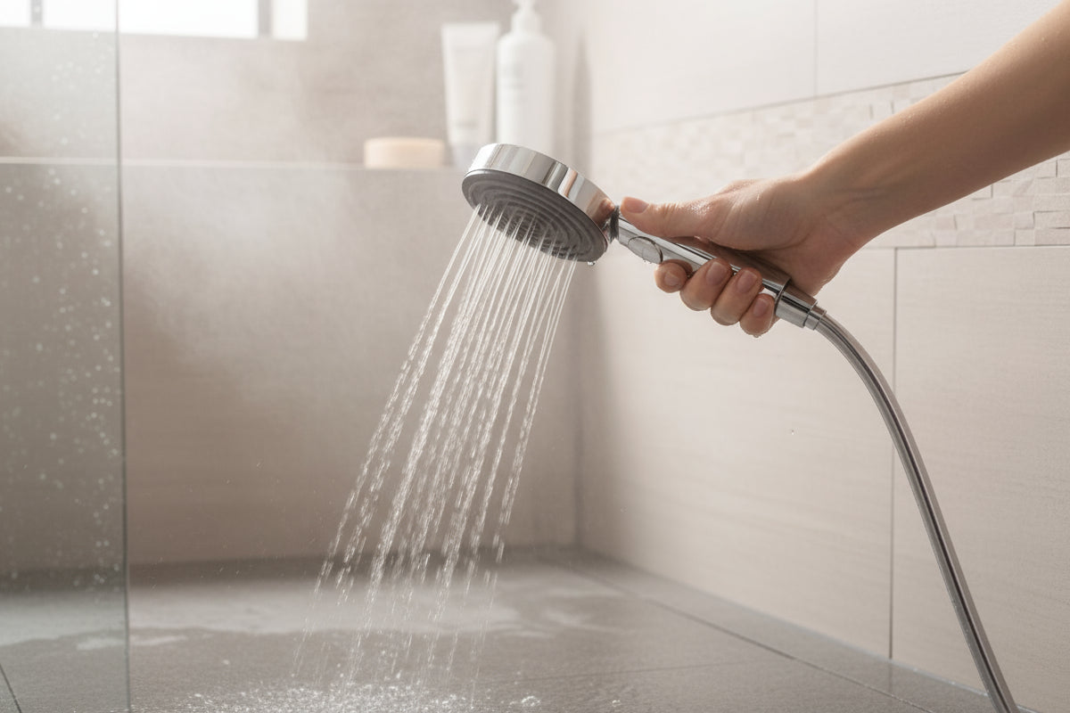 Hansgrohe Pulsify Select S Handbrause 105 3jet – Duschkomfort auf Knopfdruck