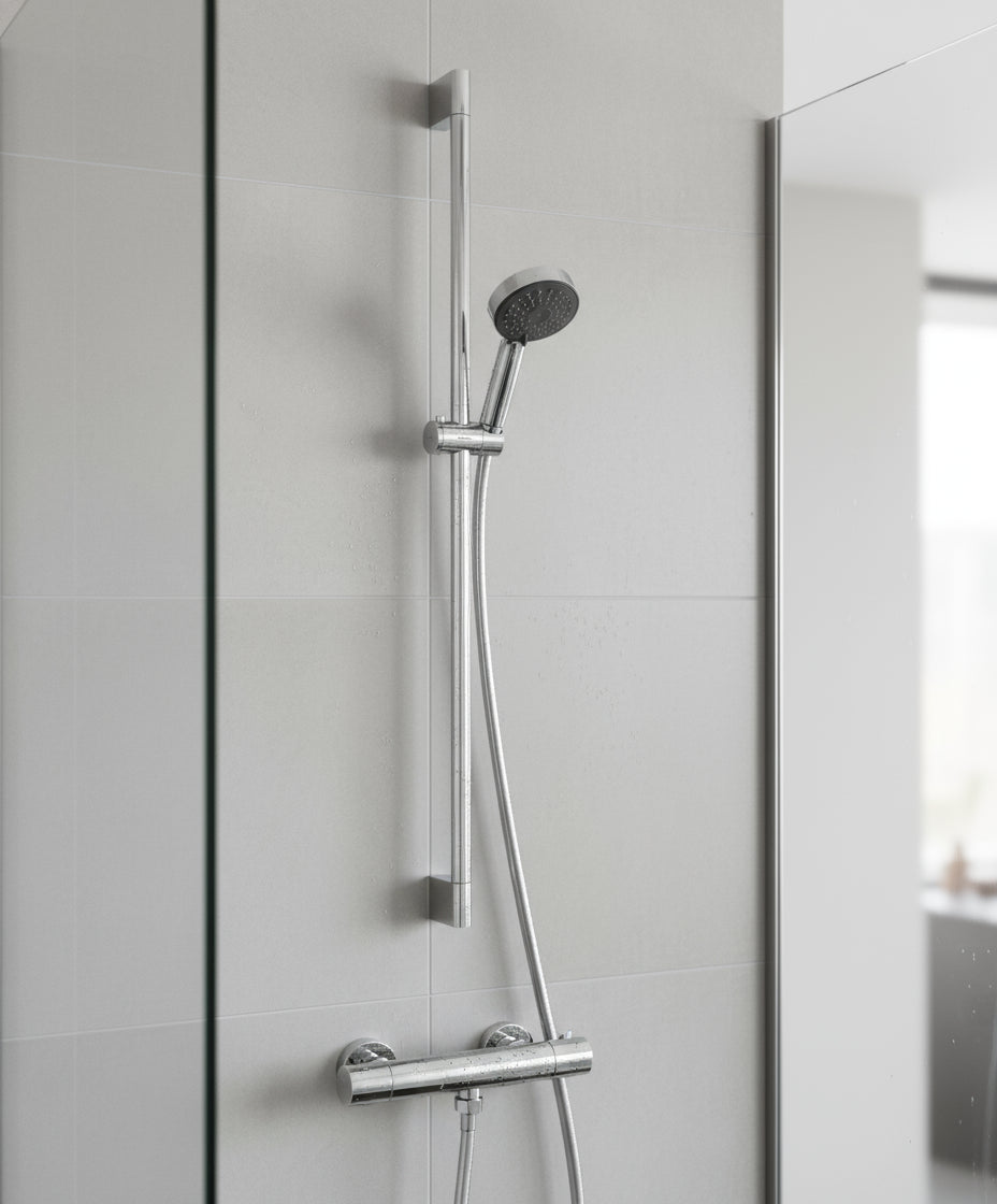 Hansgrohe Brauseset Pulsify 105 3jet Relaxation mit Brausestange 90 cm – Chrom – Art.Nr. PBG1053R90