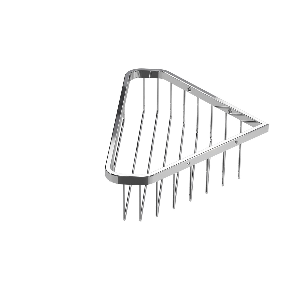 Eck-Schwammkorb verchromt 250x172x61 mm VIGOUR one – Wandmontage