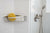 Eck-Schwammkorb verchromt 250x172x61 mm VIGOUR one – Wandmontage