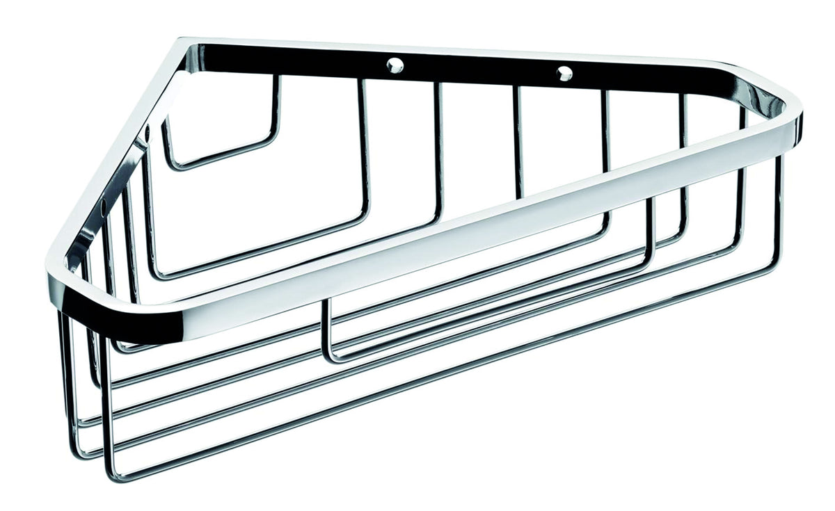 Eck-Schwammkorb verchromt 250x172x61 mm VIGOUR one – Wandmontage