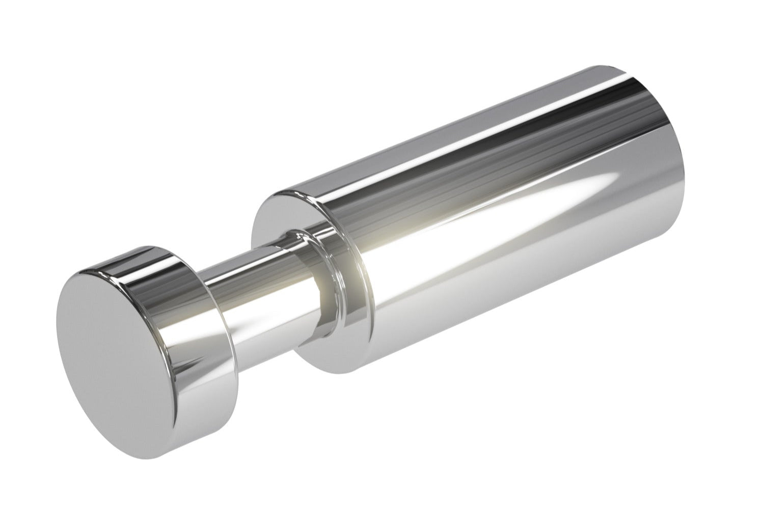 Handtuchhaken verchromt 50 mm VIGOUR one – Wandmontage, verdeckte Befestigung