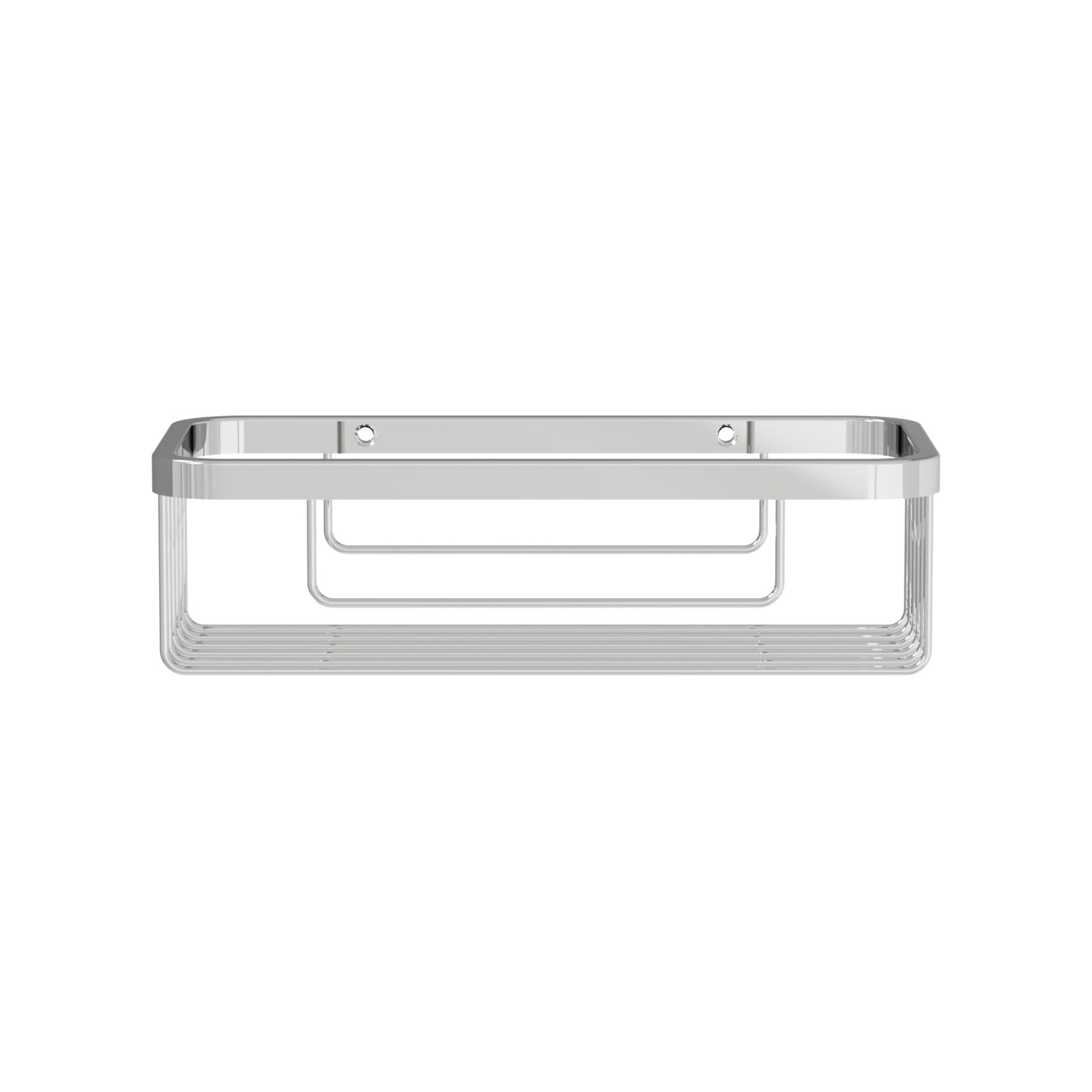 Schwammkorb verchromt rechteckig 205x104x60 mm VIGOUR one – Wandmontage