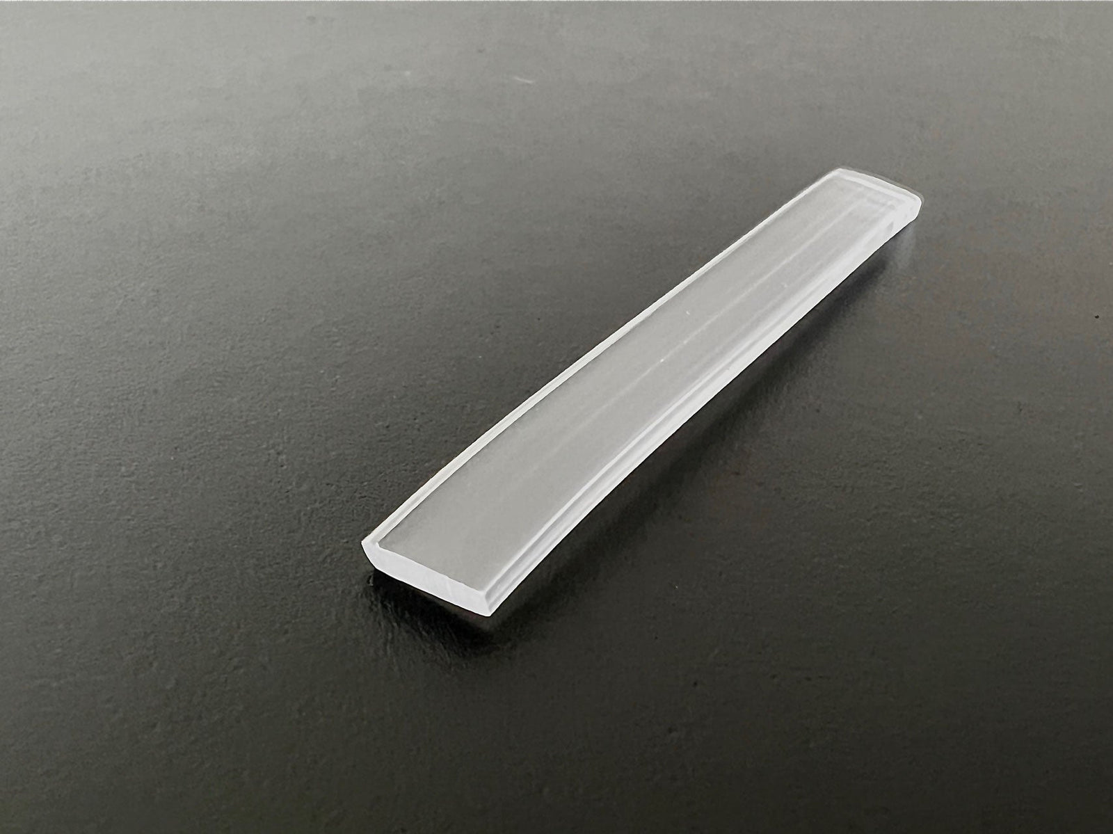 Transparente Unterlagen für rahmenlose Glasduschen – 6 x 51 mm, für 6/8/10 mm Glas