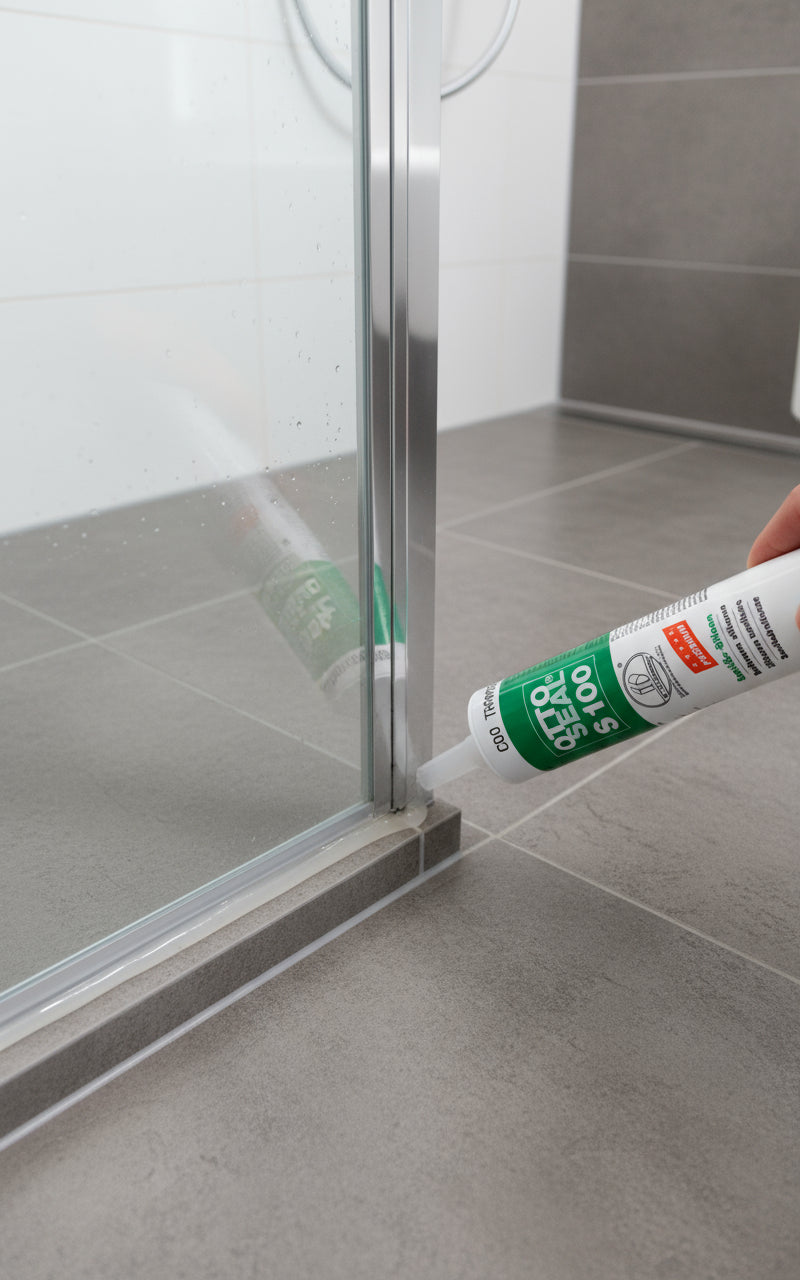 OTTO S100 Premium-Sanitär-Silikon – 300 ml transparent für Dusche und Bad