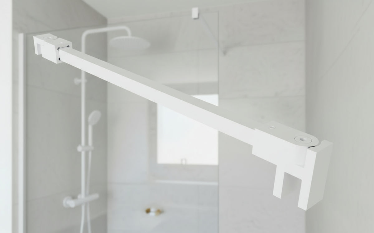 Kristhal Stabilisierungsstangen-Set quadratisch – 1200 mm, 12x12 mm, flexibel für 8-10 mm Glas – Art.Nr. S1212SET