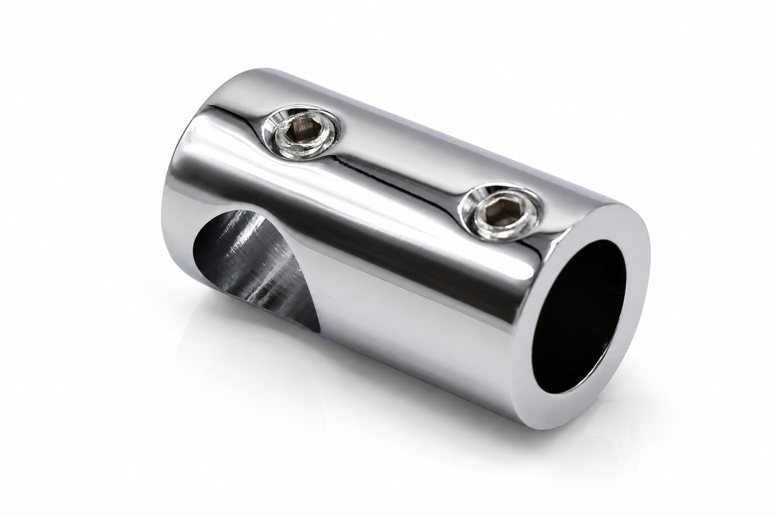 T-Verbinder kurz für Stabistange Ø 12 mm aus Messing, 11 Oberflächen
