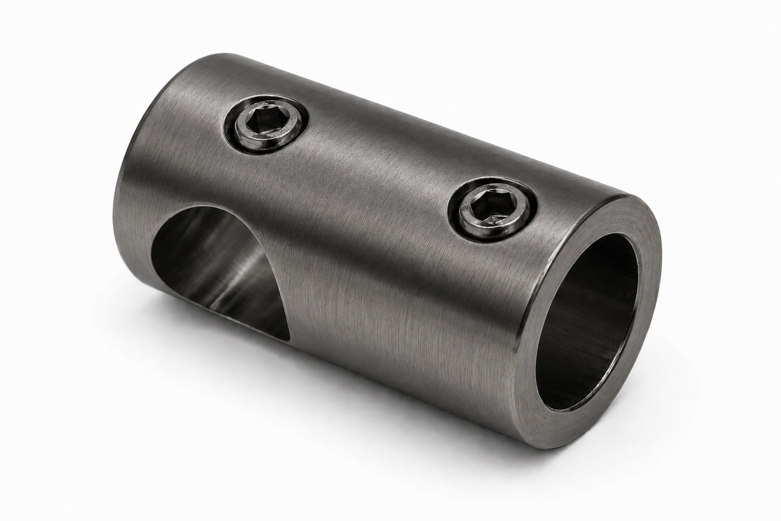T-Verbinder kurz für Stabistange Ø 12 mm aus Messing, 11 Oberflächen