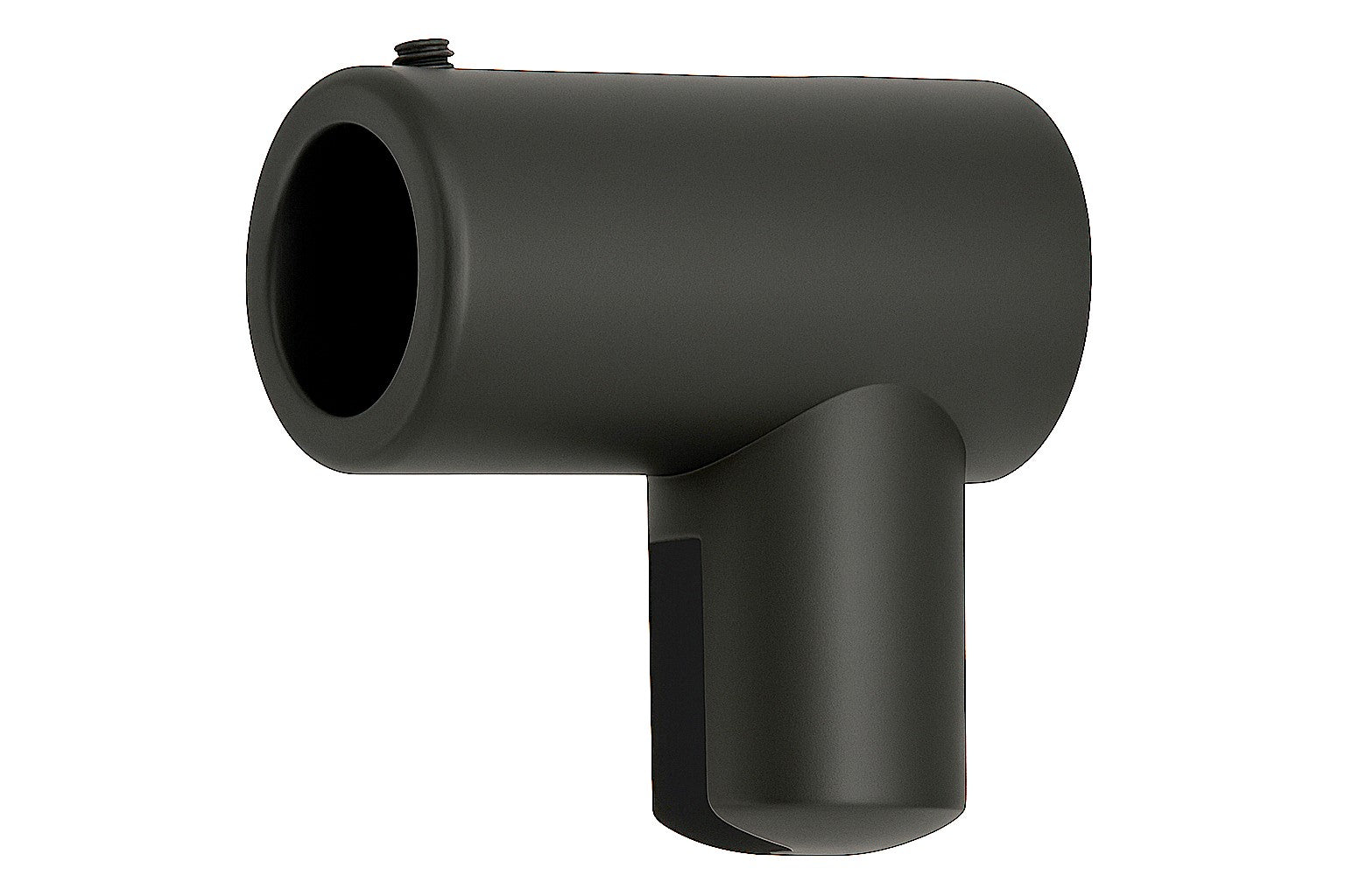 Drehbarer Glashalter für Stabilisierungsstange Ø 19 mm – einseitig geschlossen, Doppelzylinder