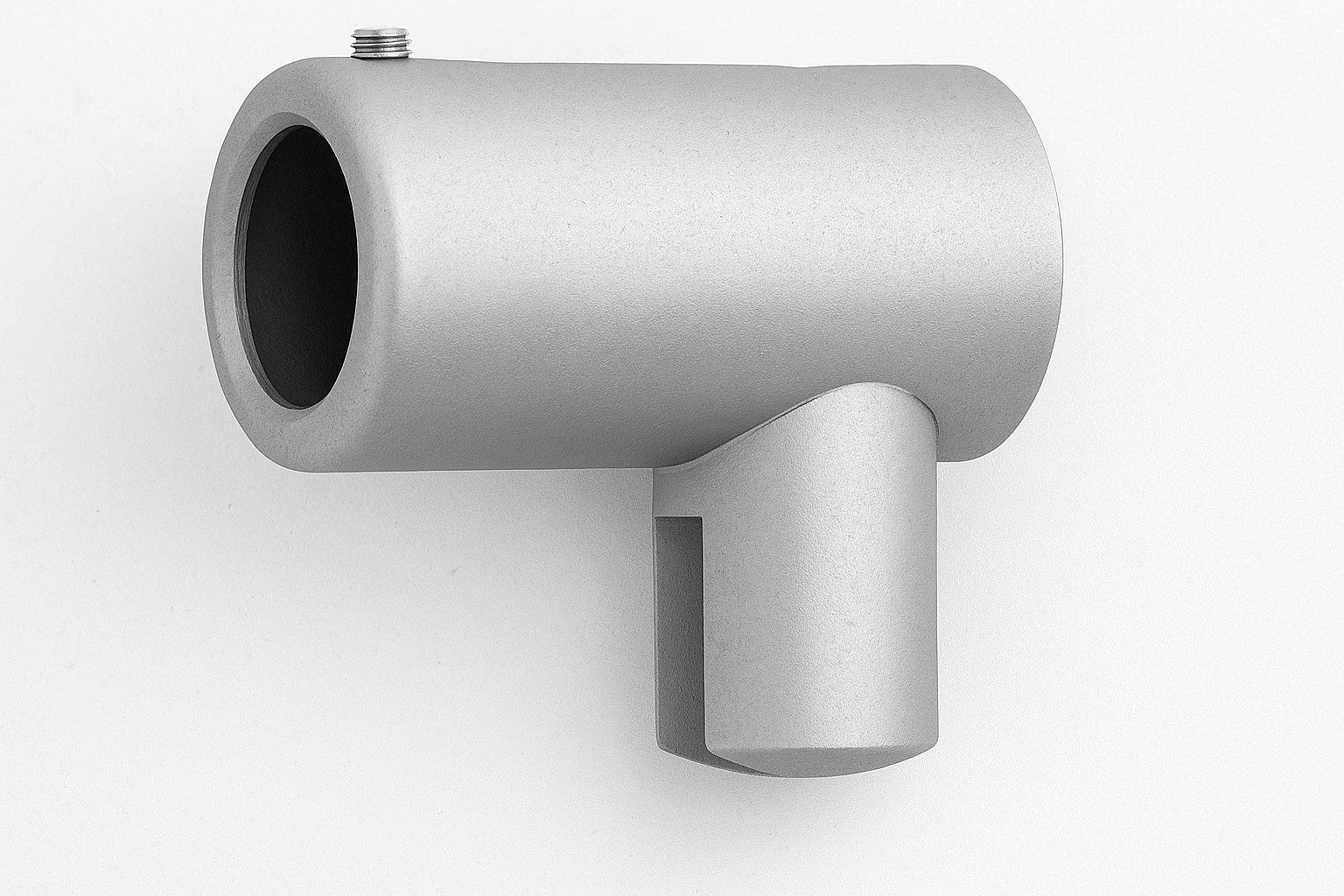 Drehbarer Glashalter für Stabilisierungsstange Ø 19 mm – einseitig geschlossen, Doppelzylinder