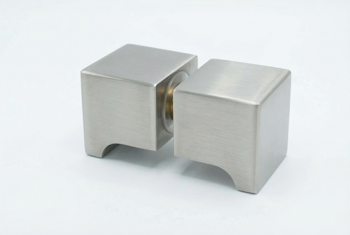 Duschtürgriff eckig, Art.Nr. SDK300, Edelstahloptik