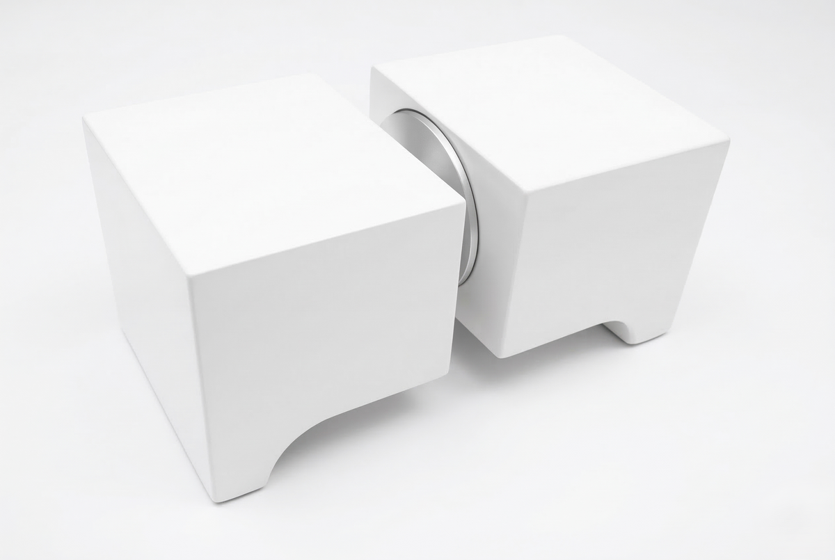 Duschtürgriff eckig, Art.Nr. SDK300, Weiß