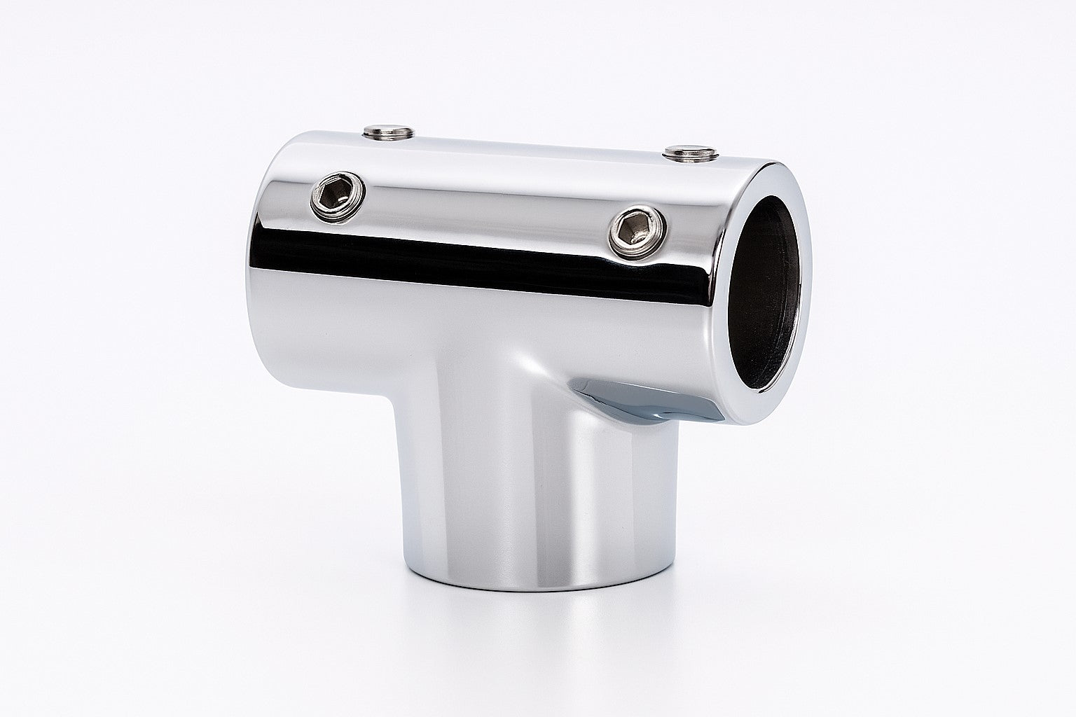 T-Verbinder kurz für Stabilisierungsstange Ø 19 mm – für 90° Glasverbindungen