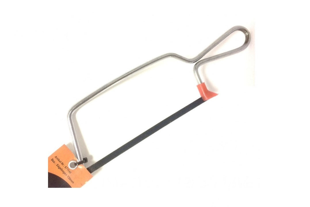 Handsäge vernickelt, für den Zuschnitt von Duschdichtungsprofilen