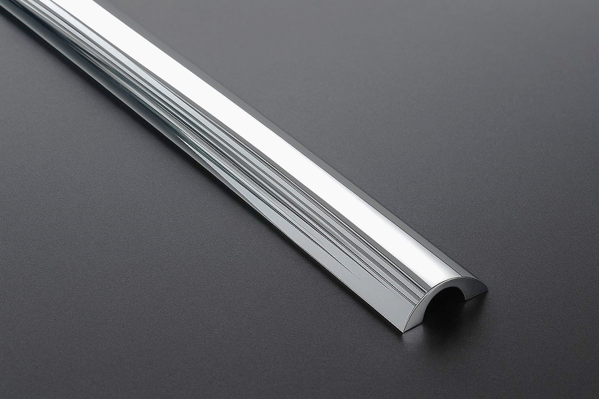 Alu-Schwallprofil runde Form; 20 x 6 mm; SDT980