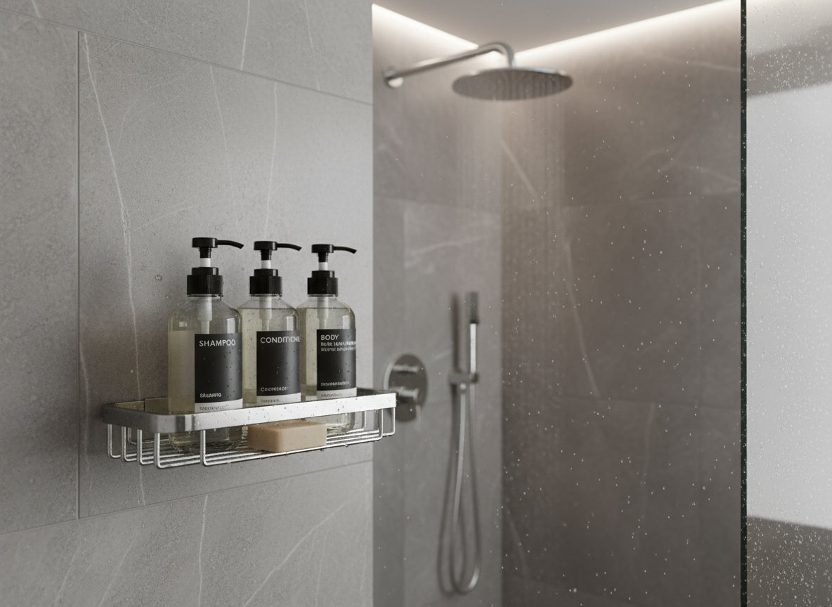 Seifenkorb chrom geschlossen 130x100 mm – TRINNITY