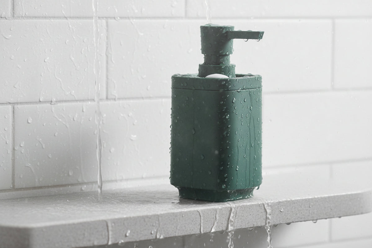 SATIN SQUARE Seifenspender – Formschön, modern und leicht zu reinigen