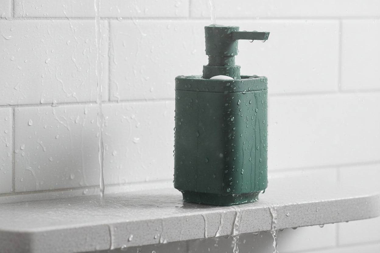 SATIN SQUARE Seifenspender – Formschön, modern und leicht zu reinigen