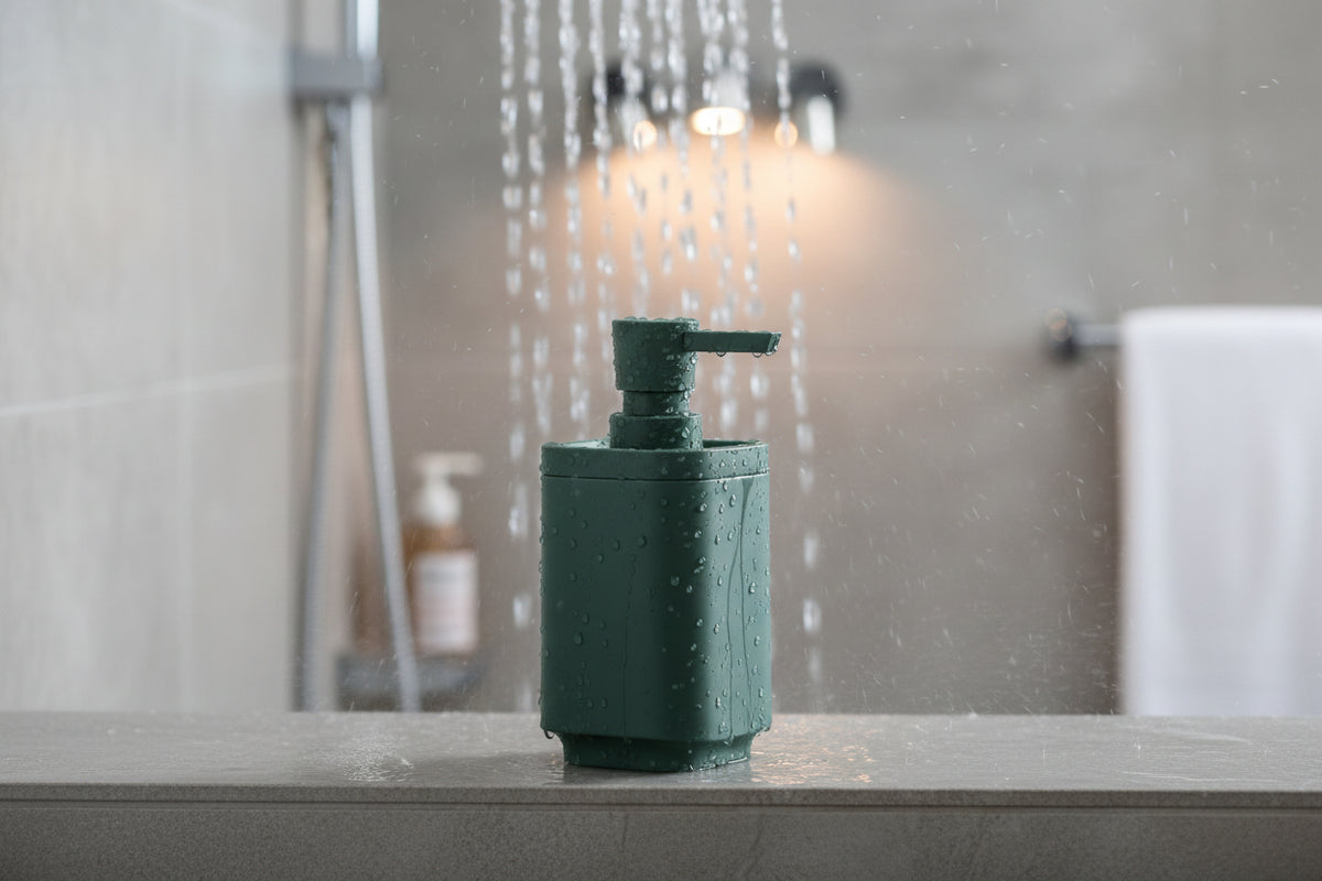 SATIN SQUARE Seifenspender – Formschön, modern und leicht zu reinigen