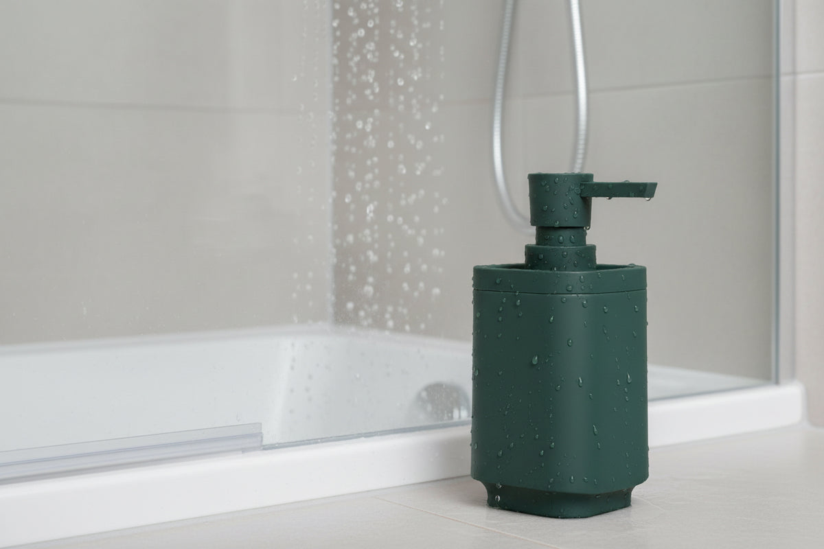 SATIN SQUARE Seifenspender – Formschön, modern und leicht zu reinigen