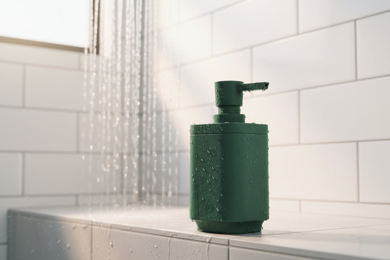 SATIN SQUARE Seifenspender – Formschön, modern und leicht zu reinigen