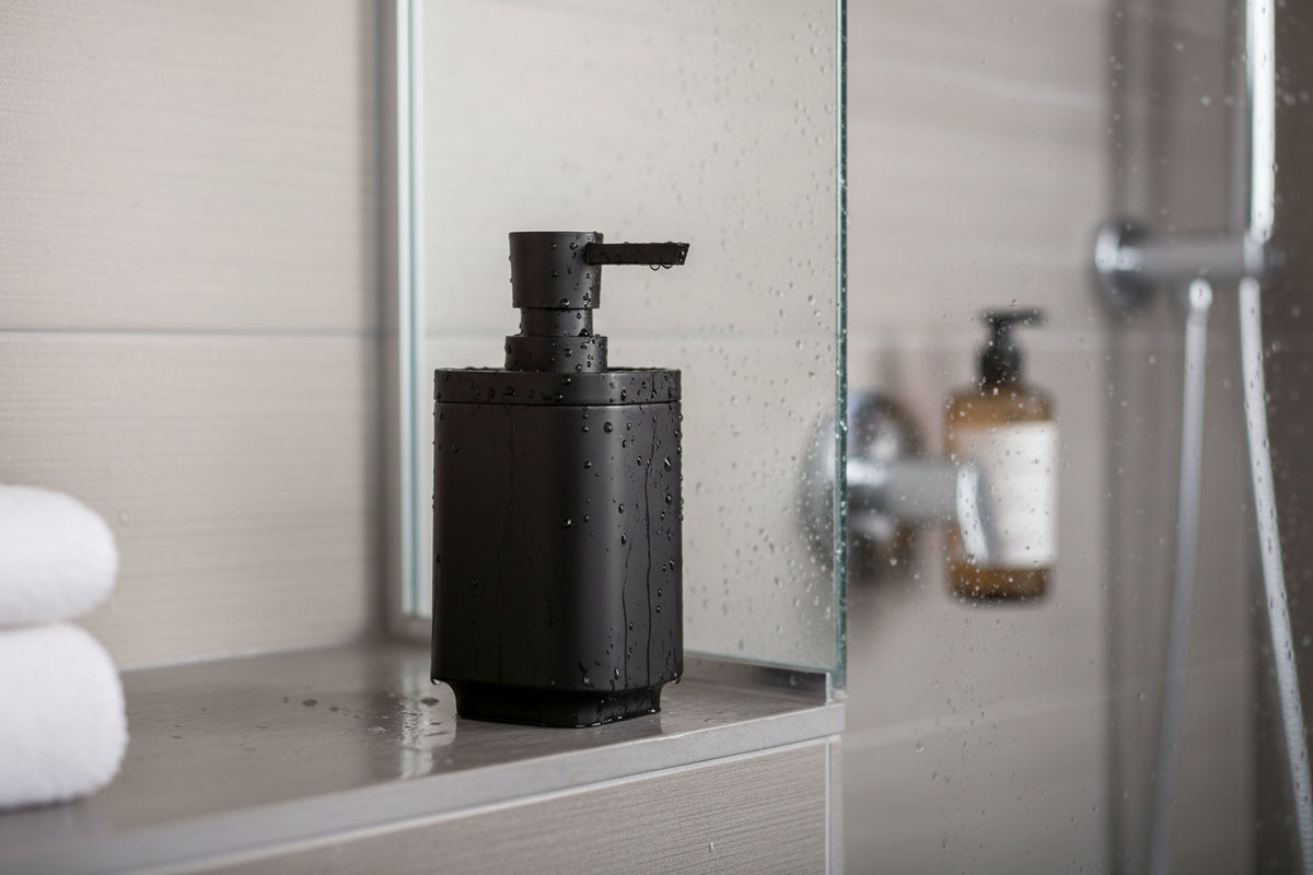 SATIN SQUARE Seifenspender – Formschön, modern und leicht zu reinigen