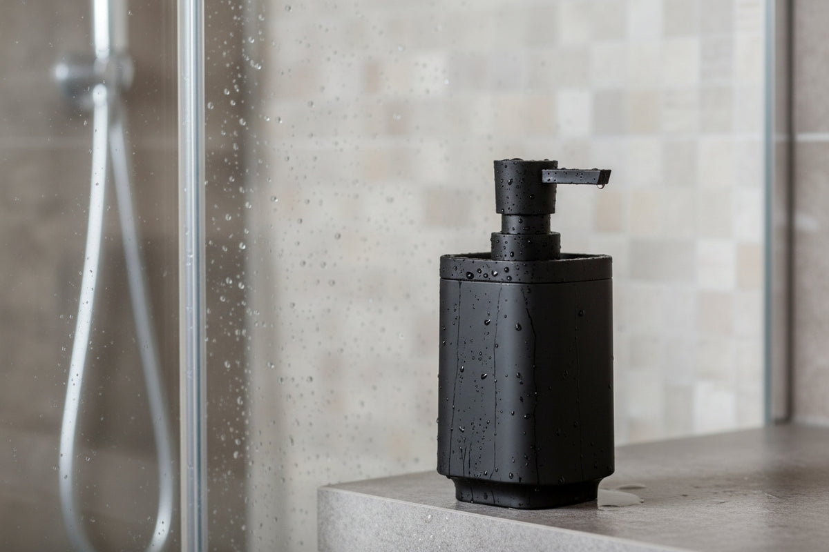 SATIN SQUARE Seifenspender – Formschön, modern und leicht zu reinigen