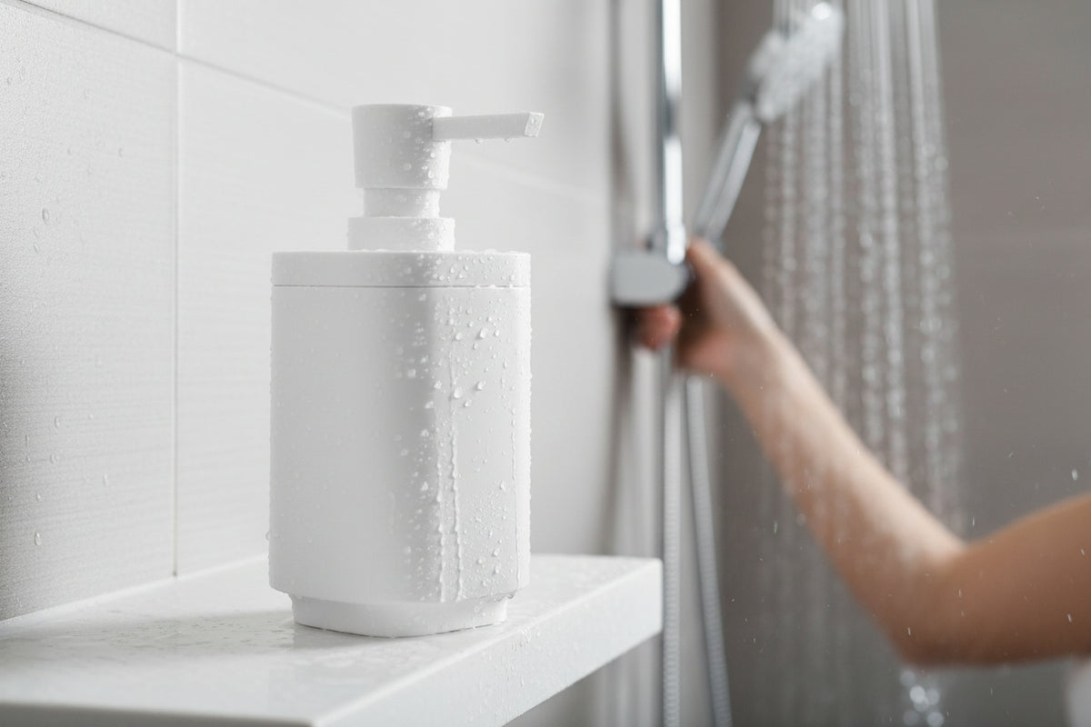 SATIN SQUARE Seifenspender – Formschön, modern und leicht zu reinigen