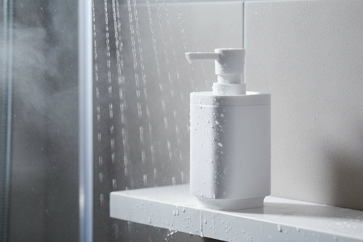 SATIN SQUARE Seifenspender – Formschön, modern und leicht zu reinigen