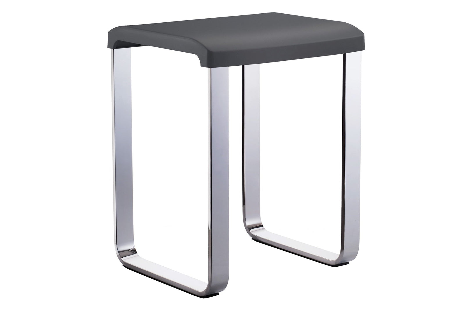 Smedbo LIVING Duschhocker, Aluminium verchromt, 48 cm Sitzhöhe, bis 150 kg, Weiß oder Grau, Ansicht 27