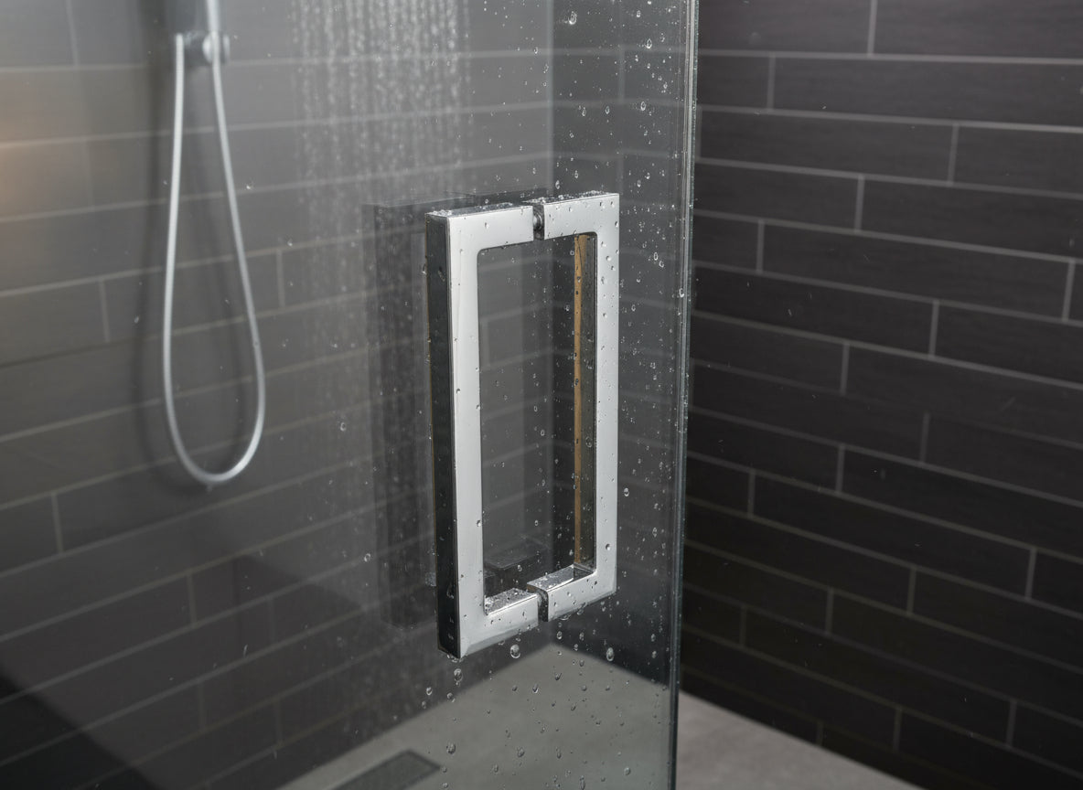 Duschgriff Stangengriff, 19 x 19 mm – Lochabstand 203 mm