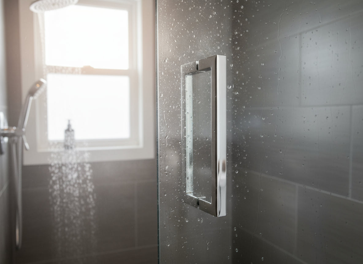 Duschgriff Stangengriff, 19 x 19 mm – Lochabstand 203 mm