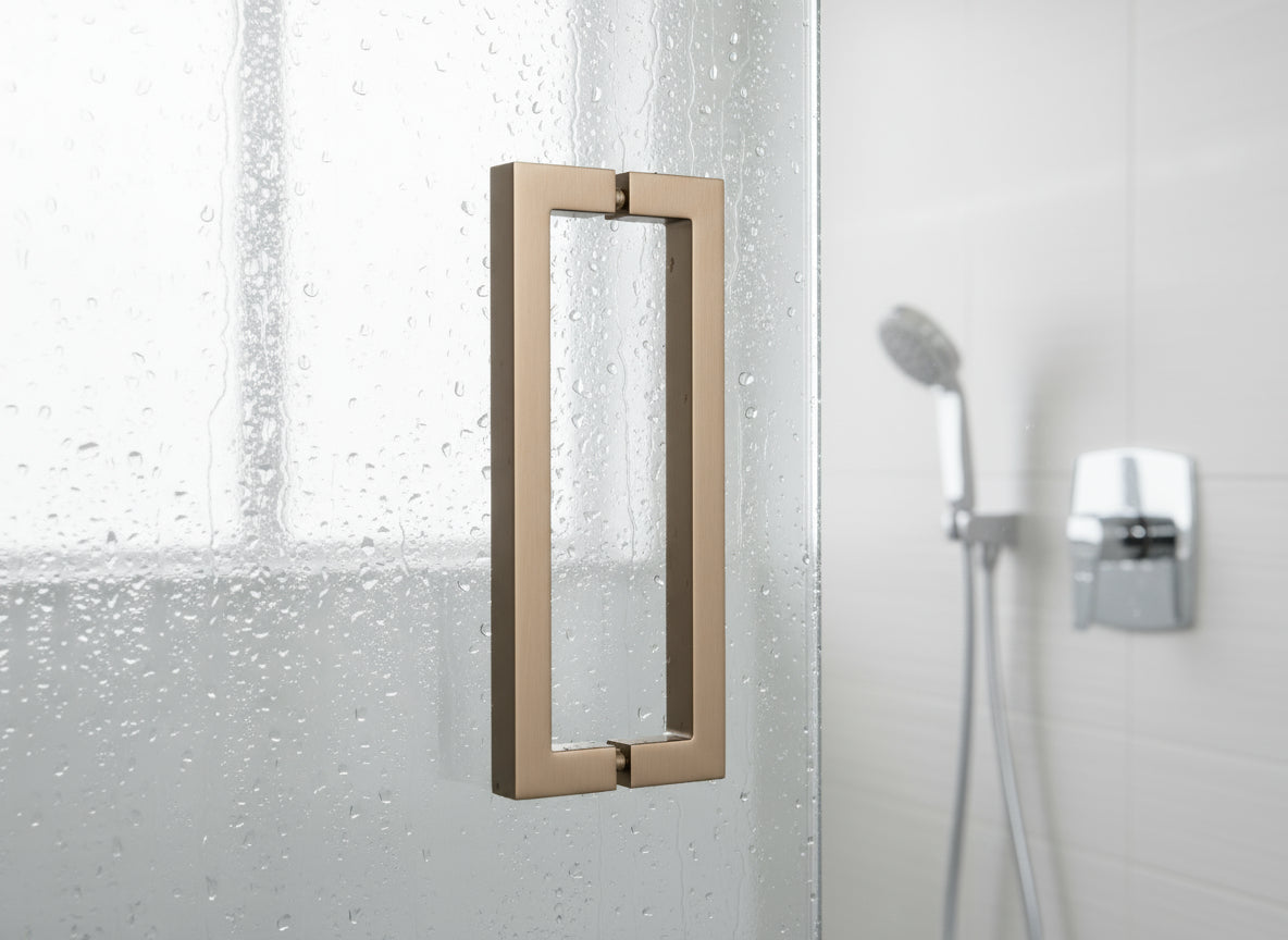 Duschgriff Stangengriff, 19 x 19 mm – Lochabstand 203 mm