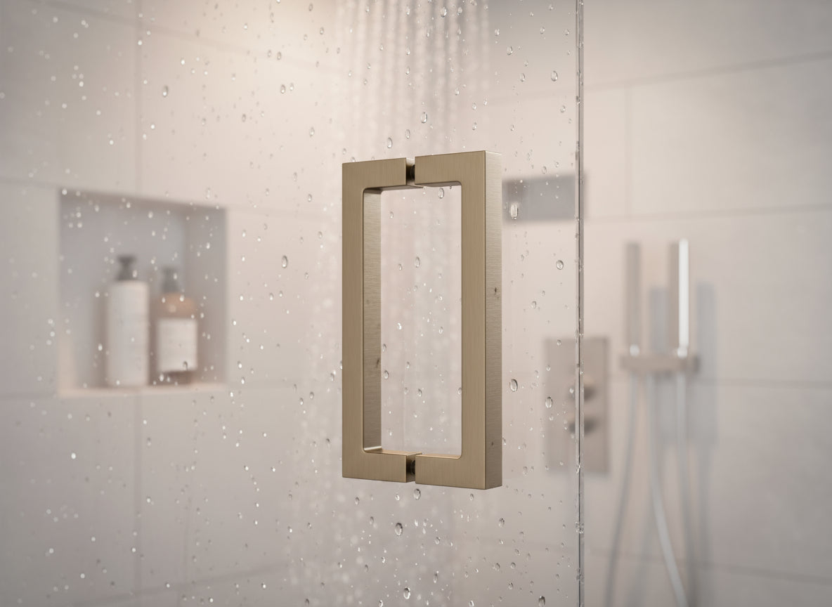 Duschgriff Stangengriff, 19 x 19 mm – Lochabstand 203 mm