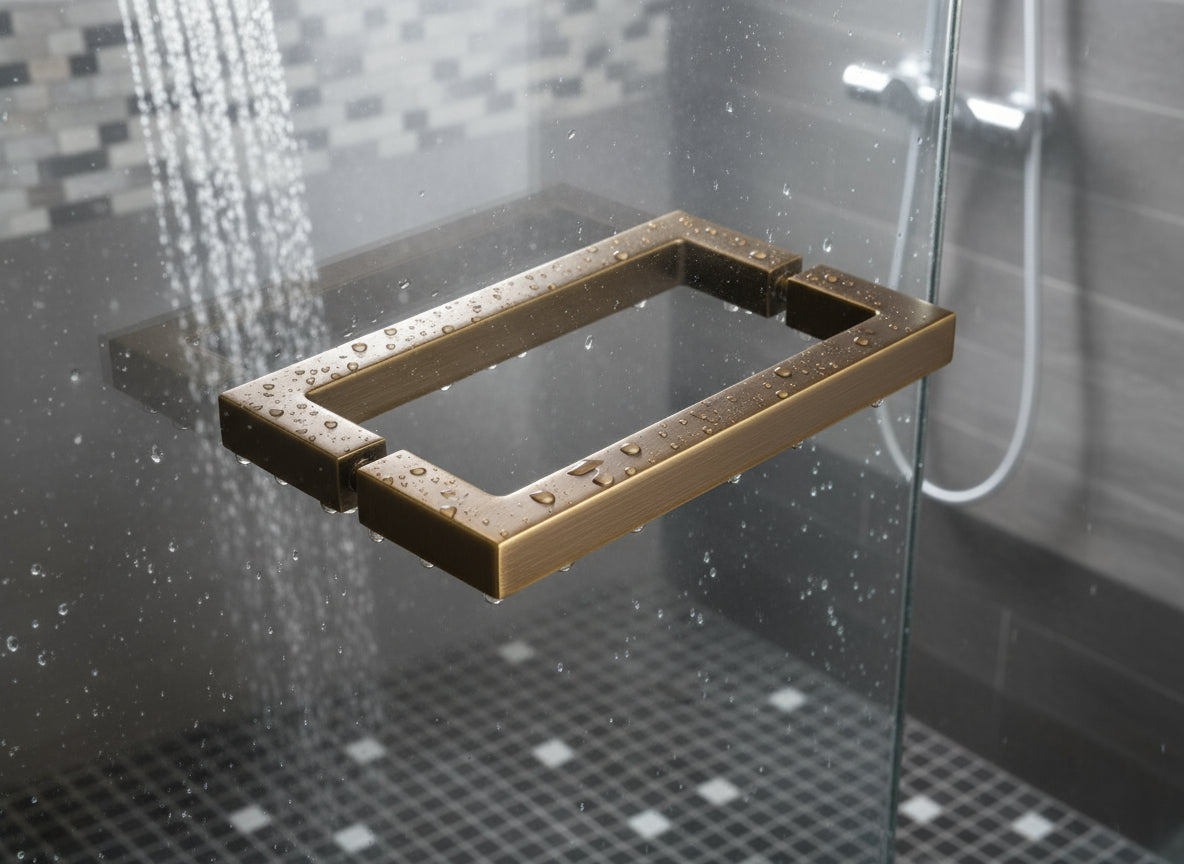 Duschgriff Stangengriff, 19 x 19 mm – Lochabstand 203 mm