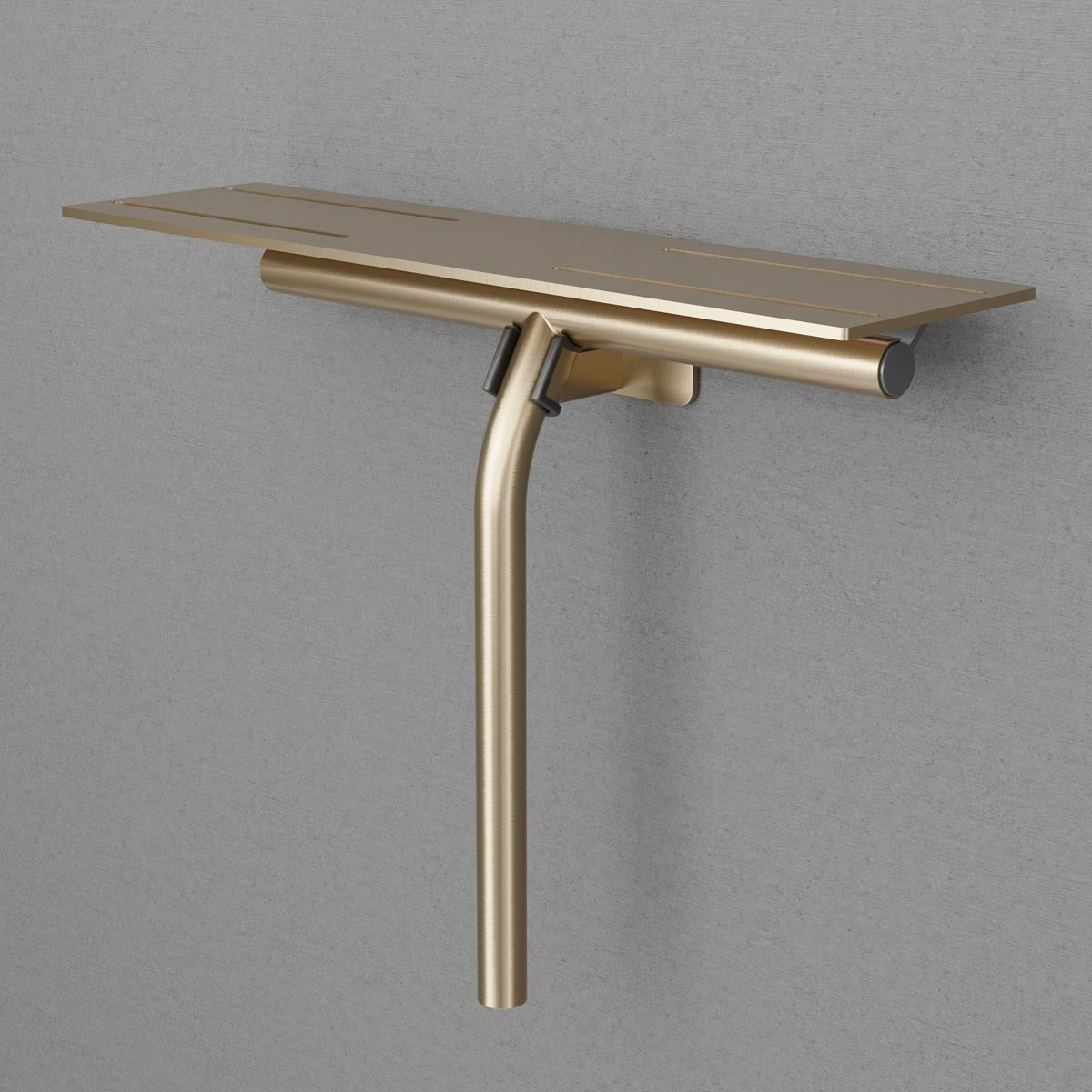 ScandTap Style Duschabzieher mit Ablage, Champagne, Originalfoto