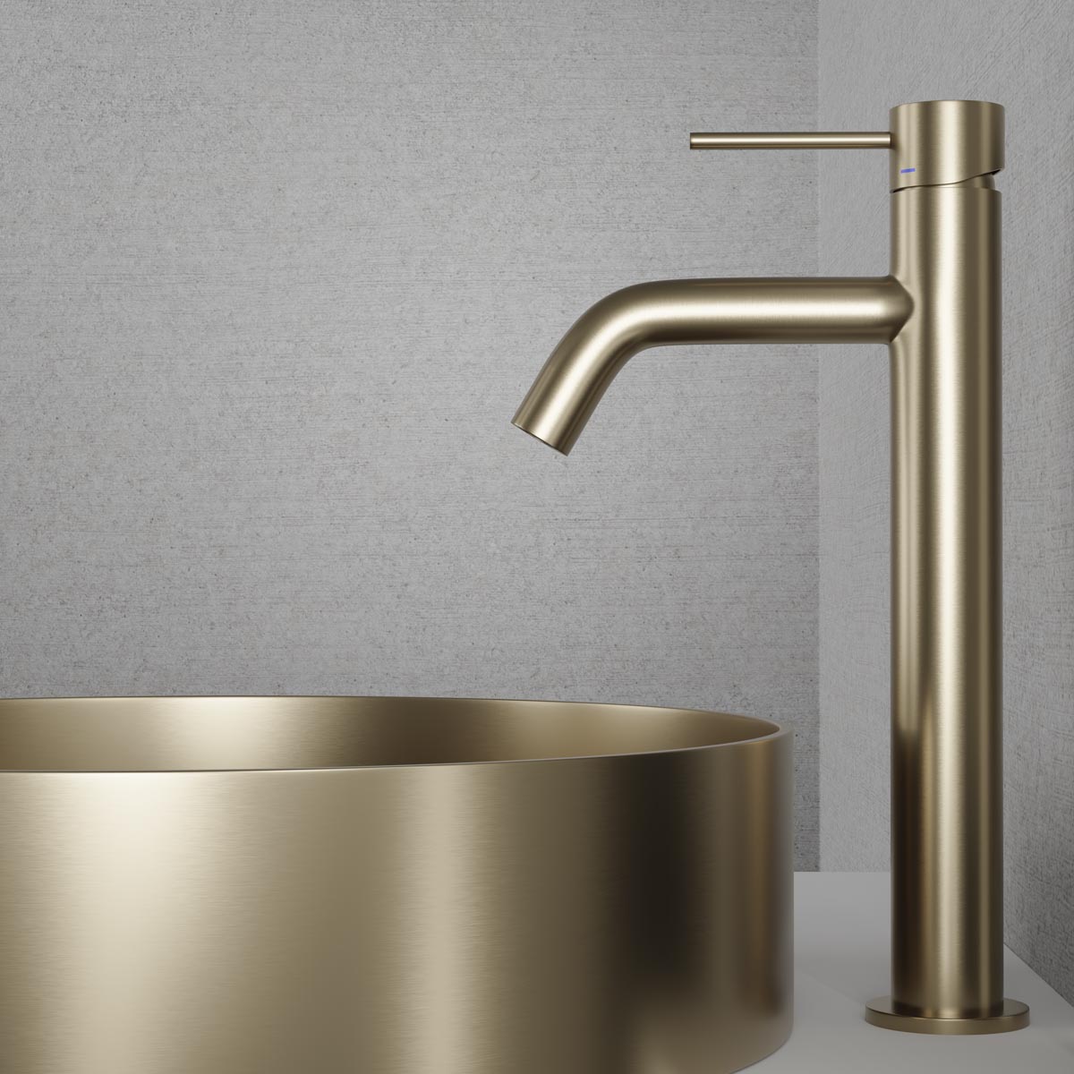 ScandTap Voyage High Waschtischarmatur, Champagne