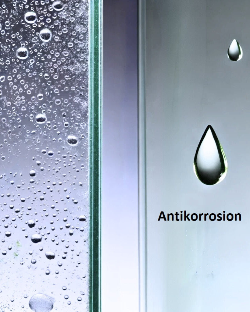 Anti-Korrosionsglas SGG Timeless Planiclear (korrosionsbeständiges ESG) für Duschtrennwände