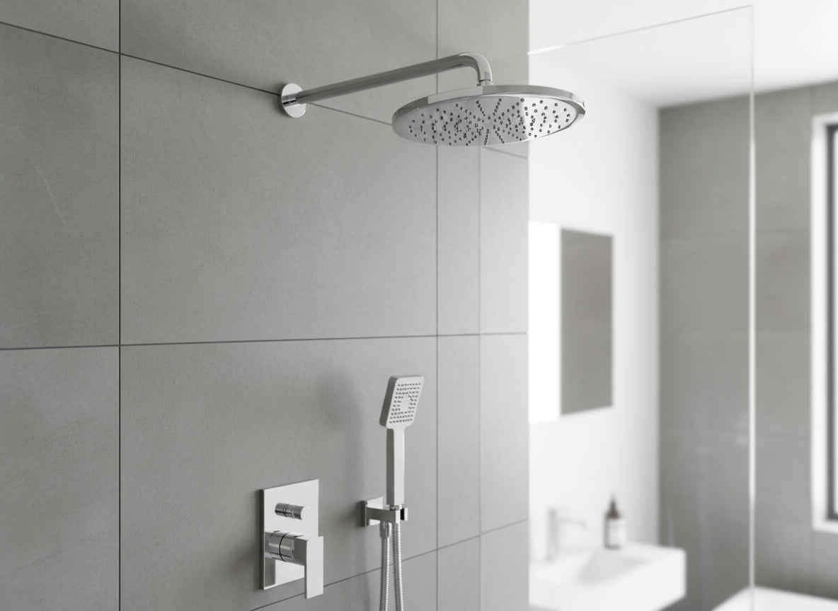 Vigour Kopfbrause V1 200 mm rund verchromt – 1/2", Regendusche – Art.Nr. V12KB20R