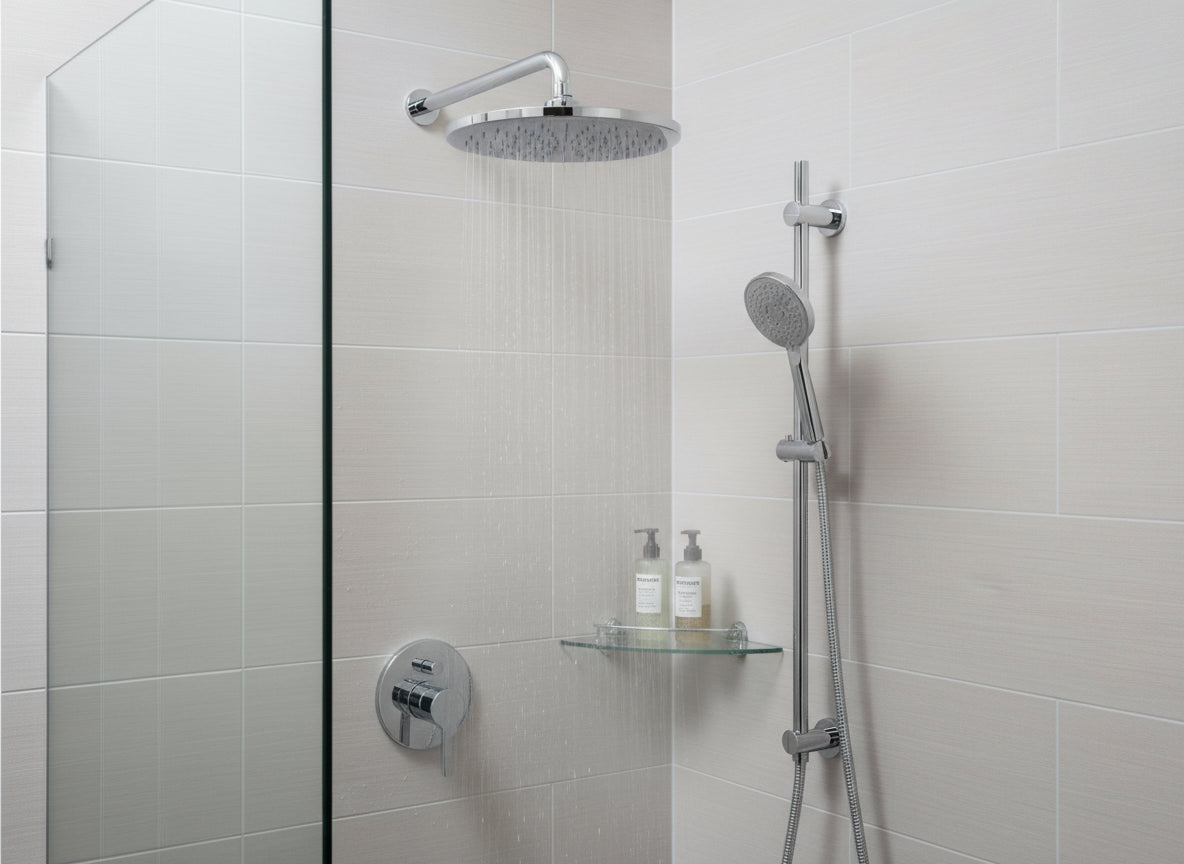 Vigour Kopfbrause V1 200 mm rund verchromt – 1/2", Regendusche – Art.Nr. V12KB20R