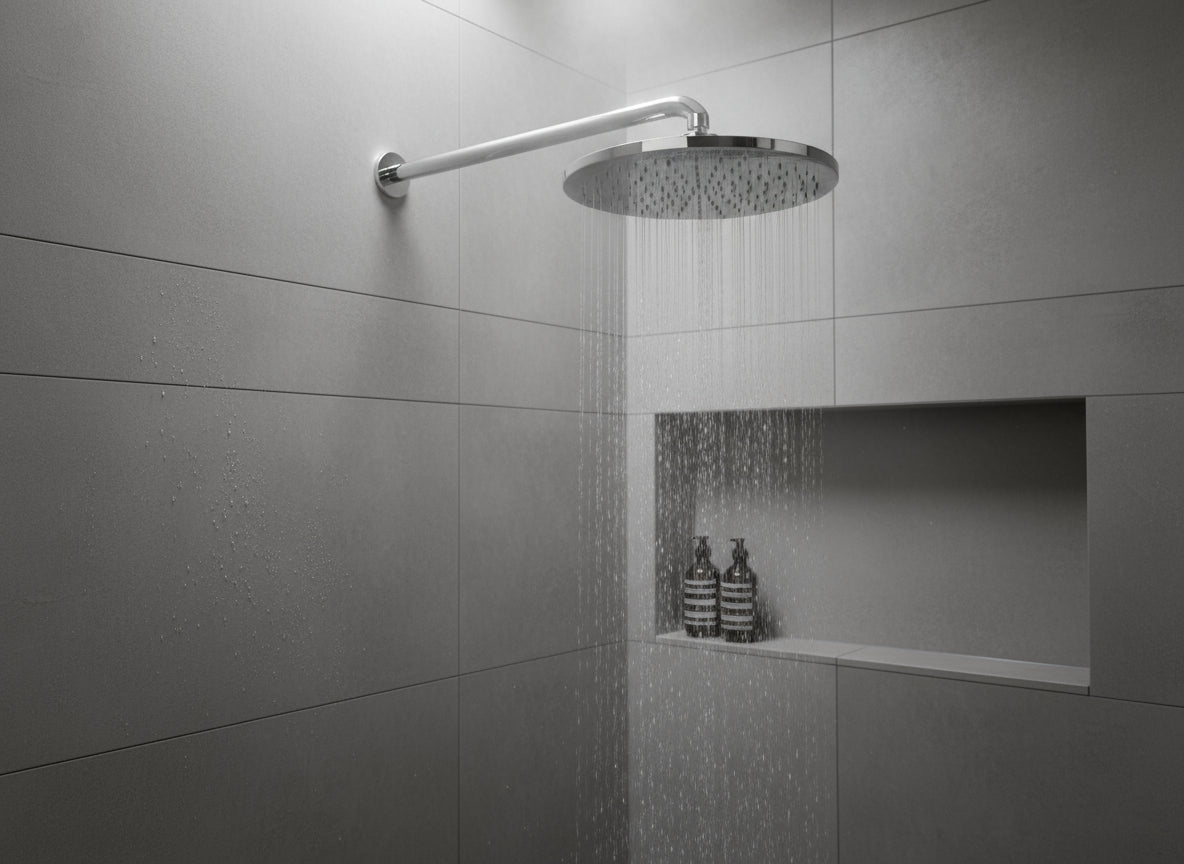 Vigour Kopfbrause V1 200 mm rund verchromt – 1/2", Regendusche – Art.Nr. V12KB20R