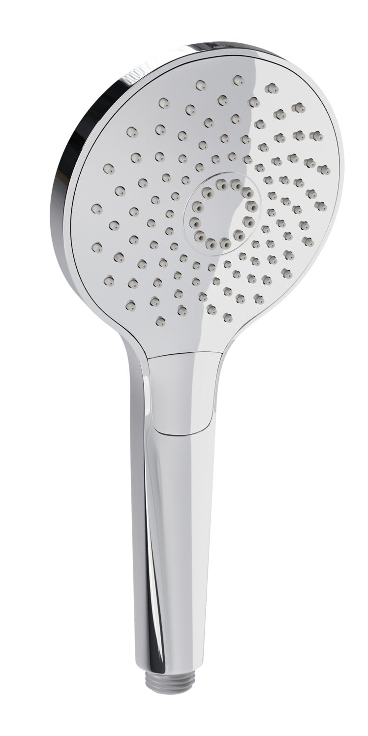 Vigour Handbrause V3 individual 2.2 verchromt – 3 Strahlarten, rund, komplett verchromt – Art.Nr. V22HB3RCH