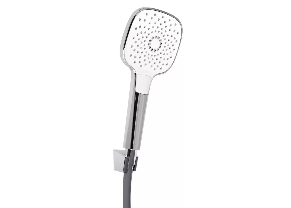 Vigour V2 Wannenset, Brausehalter mit Schlauch und 3-strahliger Handbrause, Art.Nr. V22WS3R