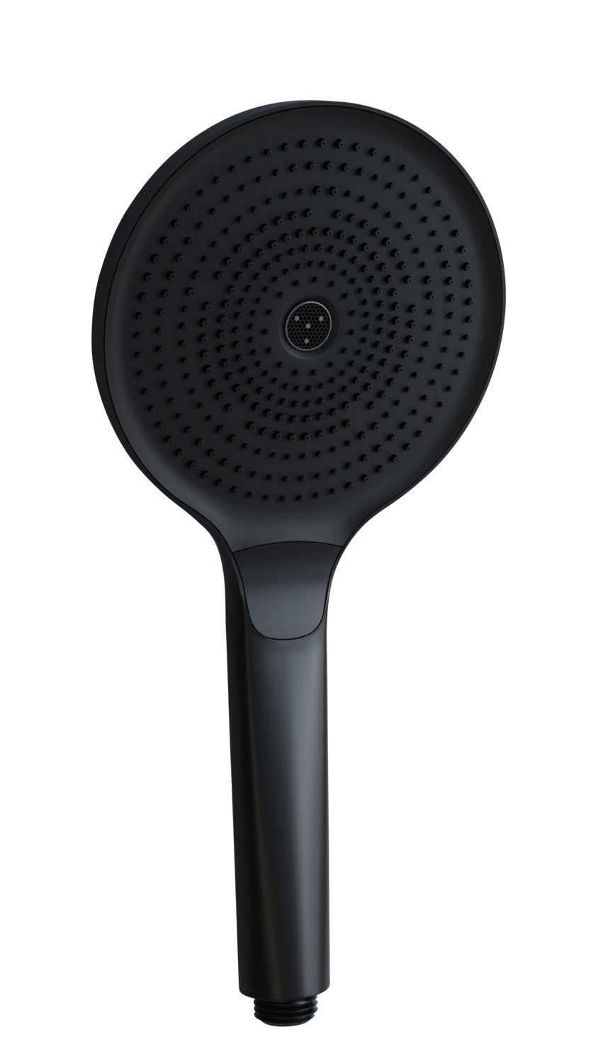 Vigour Handbrause V3 schwarz matt – 3 Strahlarten, Ø 130 mm, rund, Antikalk – Art.Nr. V32HB3RSM