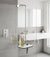 Vipa Duschablage mit innovativem Design, HPL, Glaswandmontage, 30950