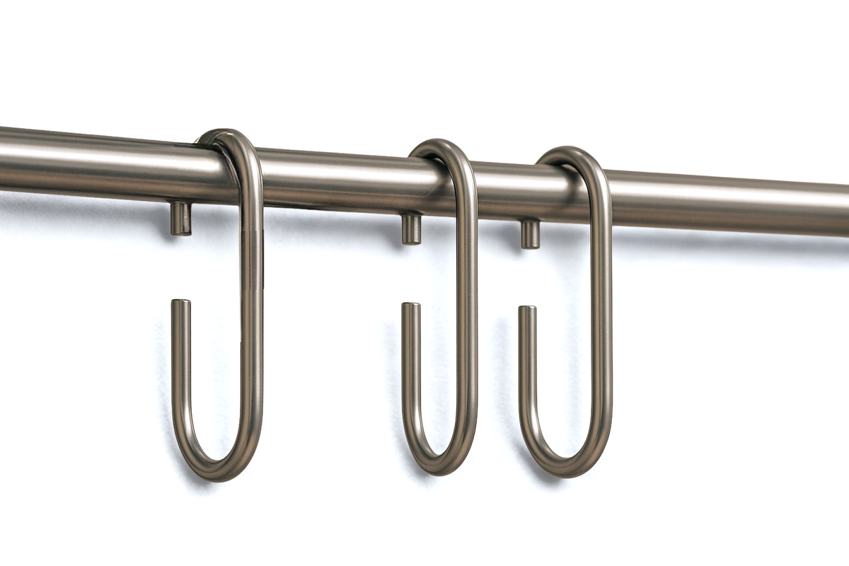 Duschvorhanghaken aus Edelstahl – Zubehör für Duschstangen